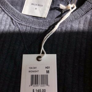 Quilted Crew Neck Long sleeve